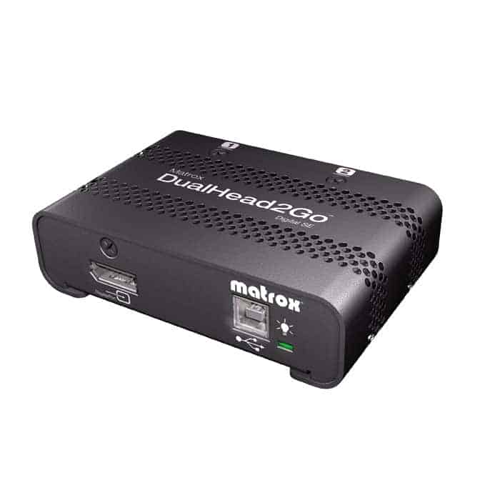 (image for) Matrox DualHead2Go Digital SE External Multi Display Adapter